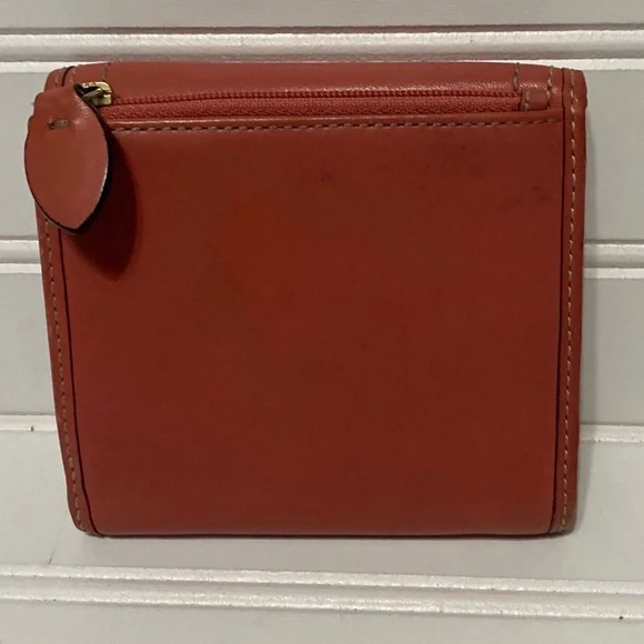 Coach Legacy KissLock Pink Leather Vintage Y2K Small Wallet